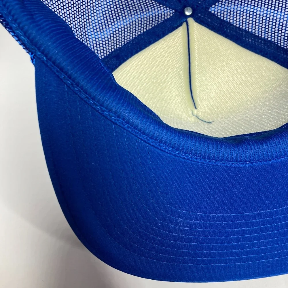 Accu-Tek Tool & Die Trucker Cap Hat Adult Blue Snapback Youngstown‎ Ohio